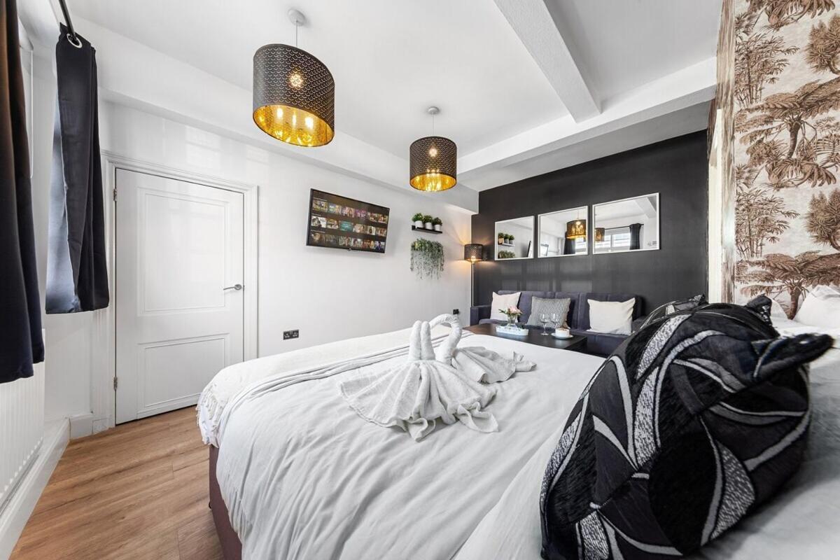 Central London Luxury, Relaxing Apartment! 2 Mins From Paddington Station! Habitación foto