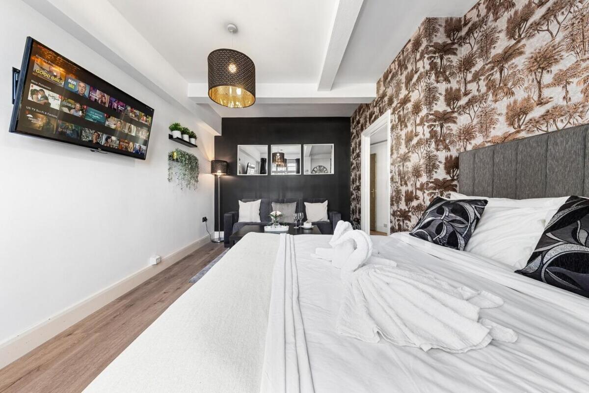 Central London Luxury, Relaxing Apartment! 2 Mins From Paddington Station! Habitación foto