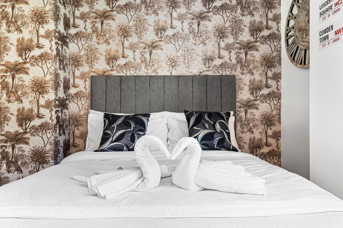 Central London Luxury, Relaxing Apartment! 2 Mins From Paddington Station! Habitación foto