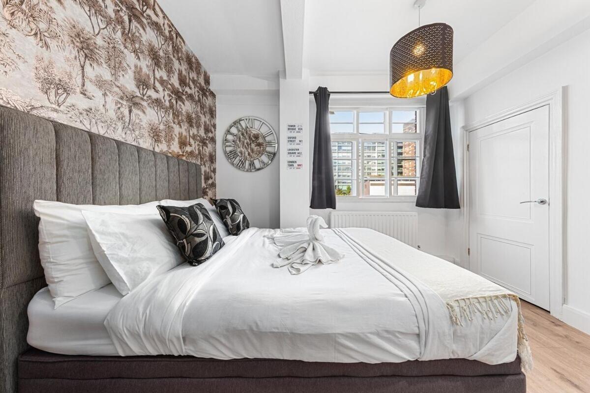 Central London Luxury, Relaxing Apartment! 2 Mins From Paddington Station! Habitación foto